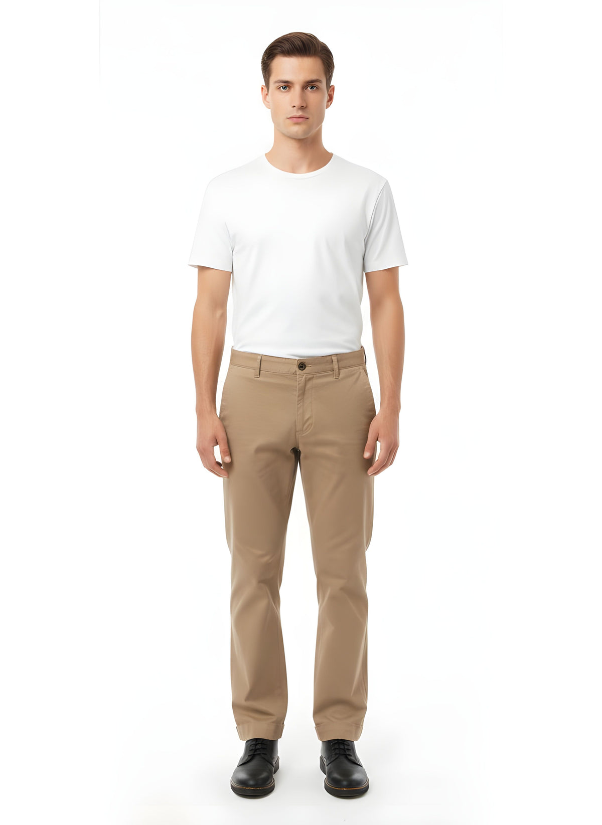 Pantalone Straight Fit SELECTED 16098201 - Chinchilla