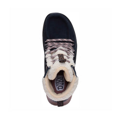 Stivaletto HEY DUDE Wendy Peak Apres Suede 44367 - Black/Tan
