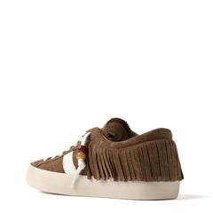 Sneaker D.A.T.E. HILL LOW - Fringed Cuoio