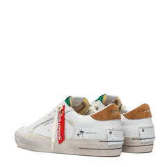 Sneaker CRIME LONDON SK8 DELUXE - Caramel Green