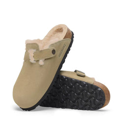 Ciabatta BIRKENSTOCK Boston Shearling 1028299 - Taupe