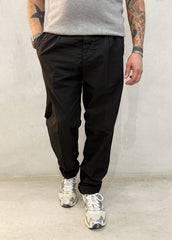 Pantalone lungo uomo WHITE SAND 25SU07190 999 - Nero