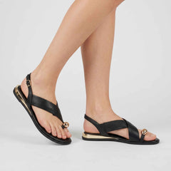 Sandalo anello GIOSEPPO Stony - Black