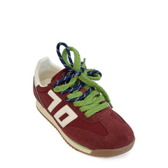 Sneaker BACK 70 JOGGER NS004 - Spongy Nylon Wine/Butter