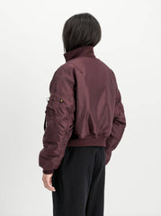 Giubbotto ALPHA INDUSTRIES MA-1 Cropped - Dark Cherry