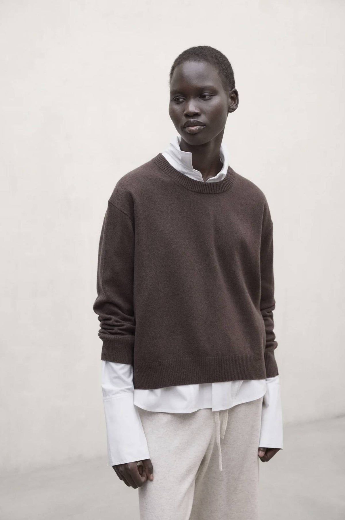 Maglione ECOALF COSMOS - Dark Chocolate