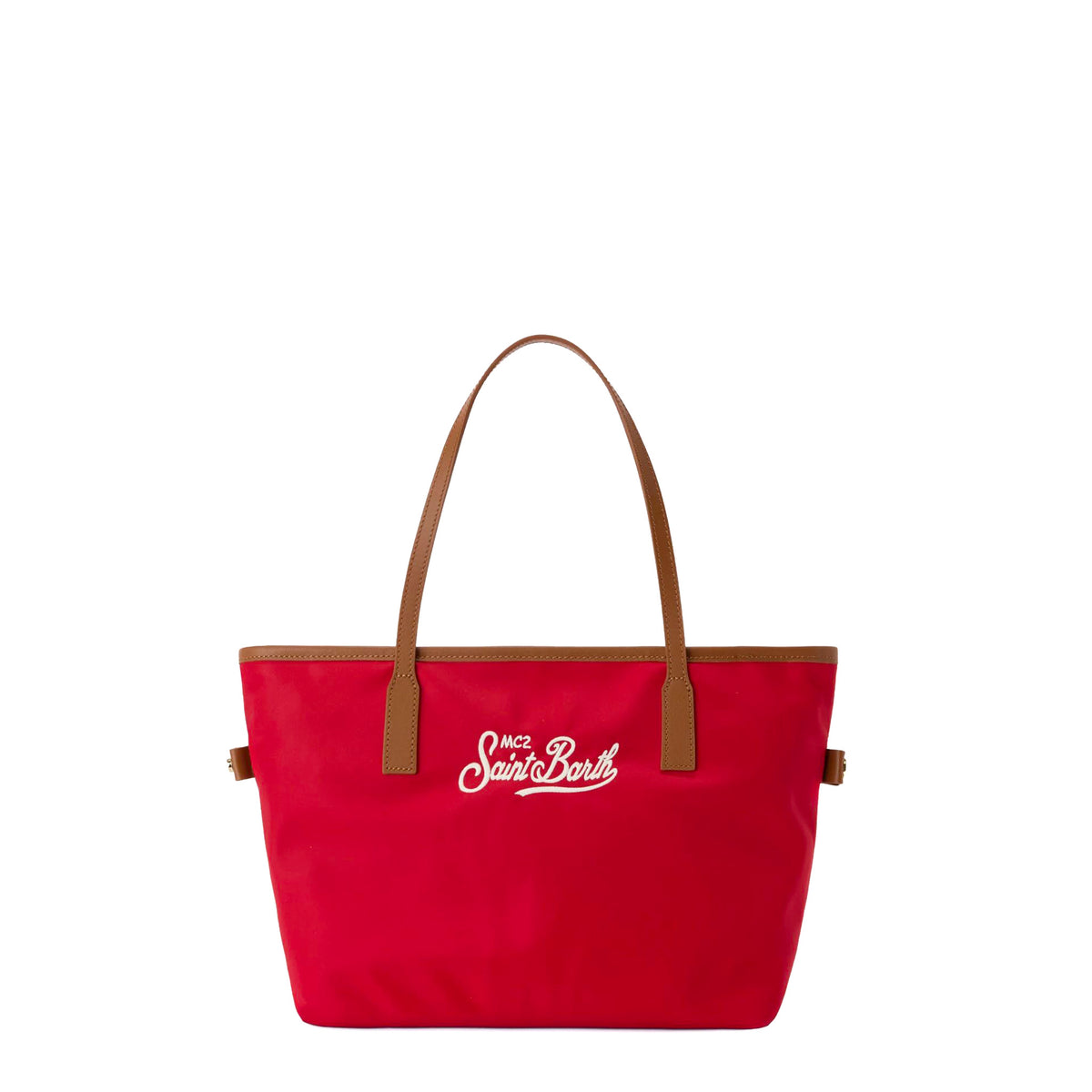 City Bag Mid Nylon SAINT BARTH 01822L - Rosso