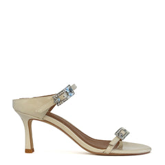 Sandalo con tacco KURT GEIGER Strass - Patent Bone