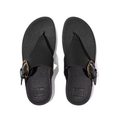 Sandalo FITFLOP LULU Toe Post JE9-090 - Leather Black
