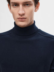 Pullover collo alto SELECTED 16074684 - Navy