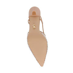 Slingback STEVE MADDEN LEGACI - Clear Rhinestone Mesh