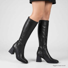 Stivale STEVE MADDEN HIGH-END - Black