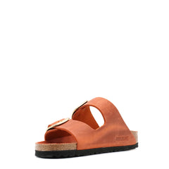 Birkenstock slipper 1026661 Arizona Big Buckle burnt Orange