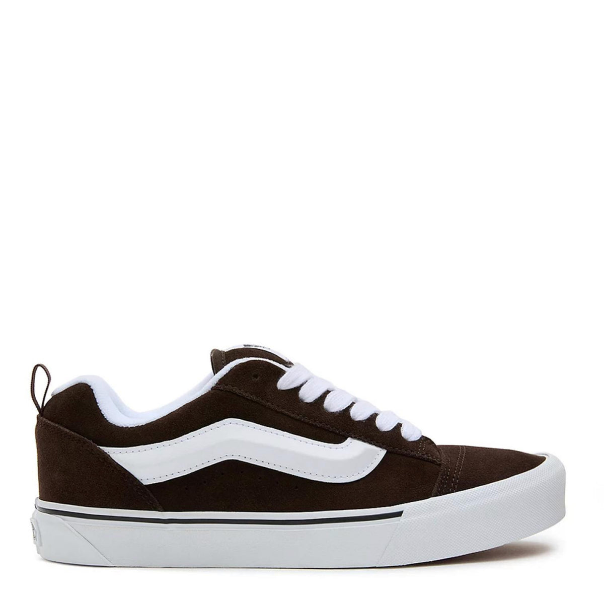VANS Knu Skool Sneaker - Brown/White