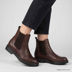 Tronchetto OVYE' L03 Leather - Cioccolato