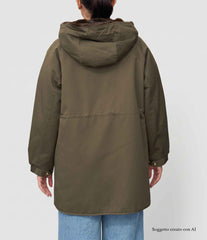 Parka reversibile BULLY 7354 - Verde militare