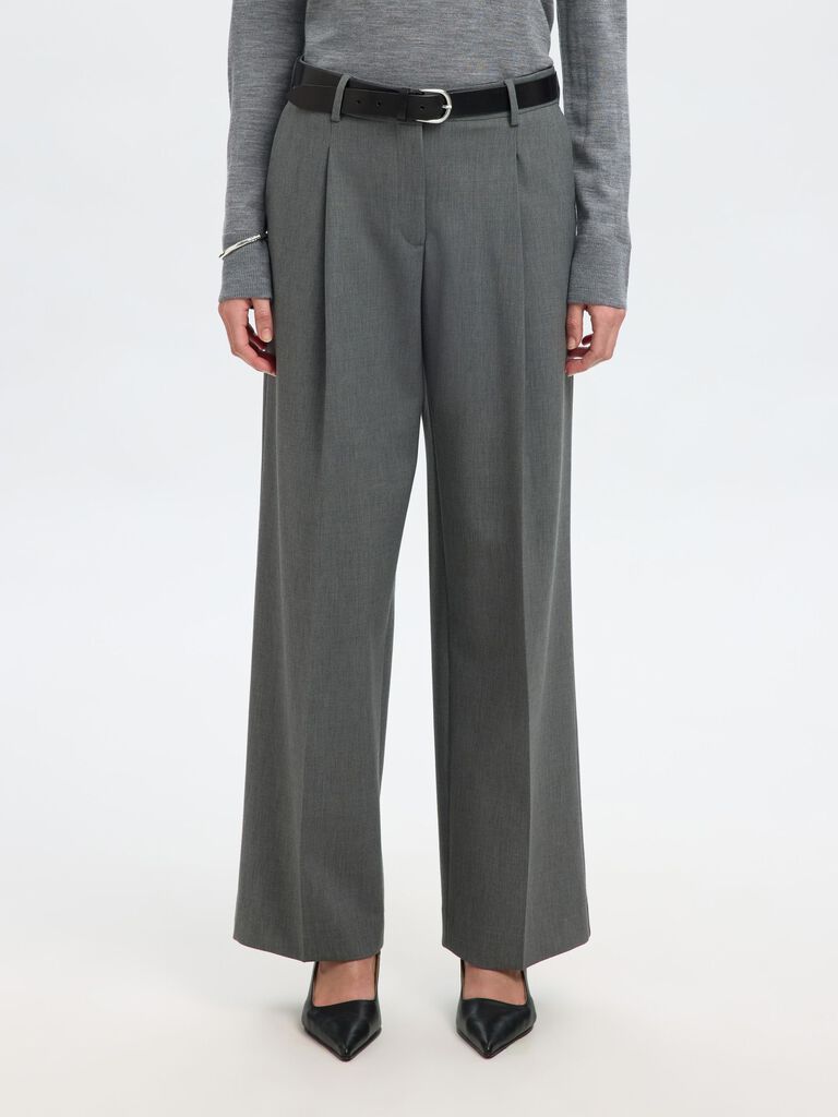 Pantalone del completo SELECTED 16098165 - Medium Grey Melange