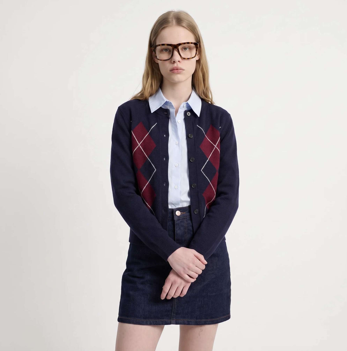 Cardigan ARTLOVE ANARIA - Navy