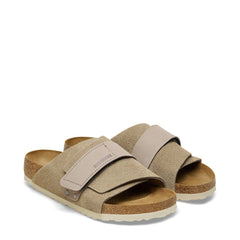 Ciabatta BIRKENSTOCK Kyoto 1015573 Nubuck - Taupe