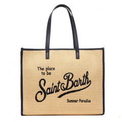 Borsa a spalla SAINT BARTH VIVIAN STRAW - 00792F