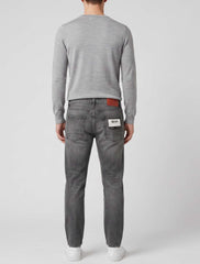 Jeans THE NIM CONNOR Man Carrot Fit - Mid Gray