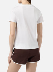 T-shirt SAINT BARTH EMILIE 00298L - Patch Animalier