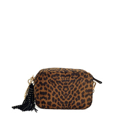 Borsa a spalla LA CARRIE ANIMALIER GIUDI 152P-CC-185-SUE - Suede Leopard