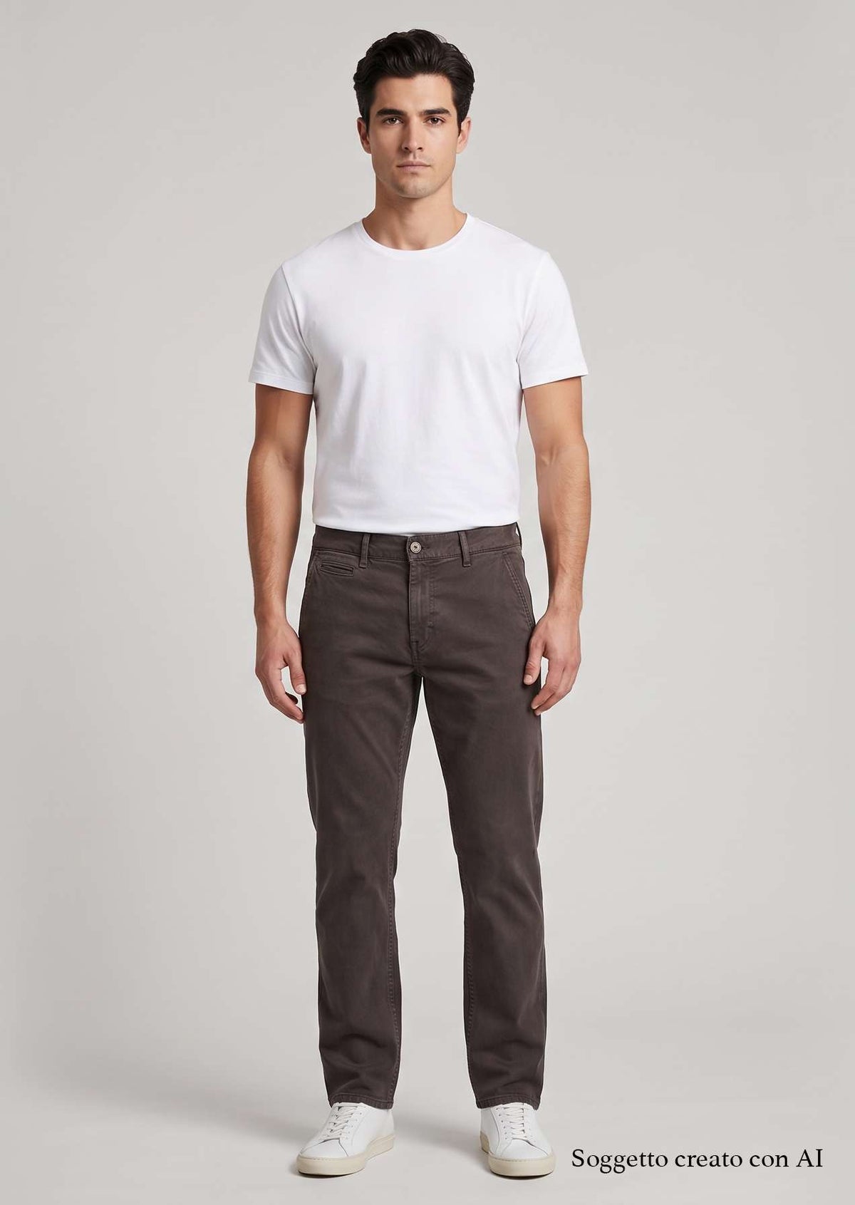 Pantalone S001 PHILIP85BULL - Brown