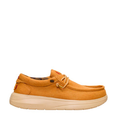 Sneaker HEY DUDE Wally COMF Worn Twill 45113 - Bone Brown/Olive Grey