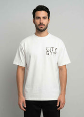 T-shirt BOWERY NYC Unisex - City Gym White