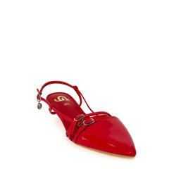 Slingback GOLD&GOLD GP932 - Rosso