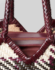 Borsa VIPERA MONET MADRAS - Ivory/Fog/Barolo