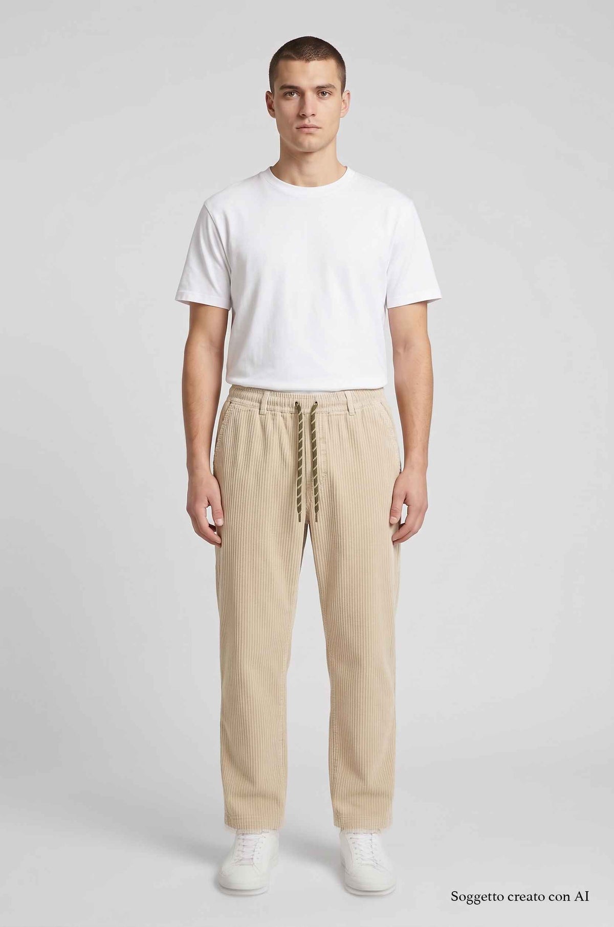 Pantalone S001 PAZ85ROC - Sand
