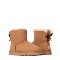 Stivaletto UGG MINI BAILEY BOW 1016501 - Chestnut