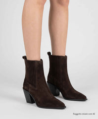 Texano DIVINE FOLLIE 68059 - Camoscio Testa di moro