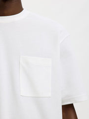 T-shirt taschino SELECTED 16100137 - Bright White