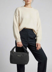 Borsa a mano GCDS Rubber Patch - Nero