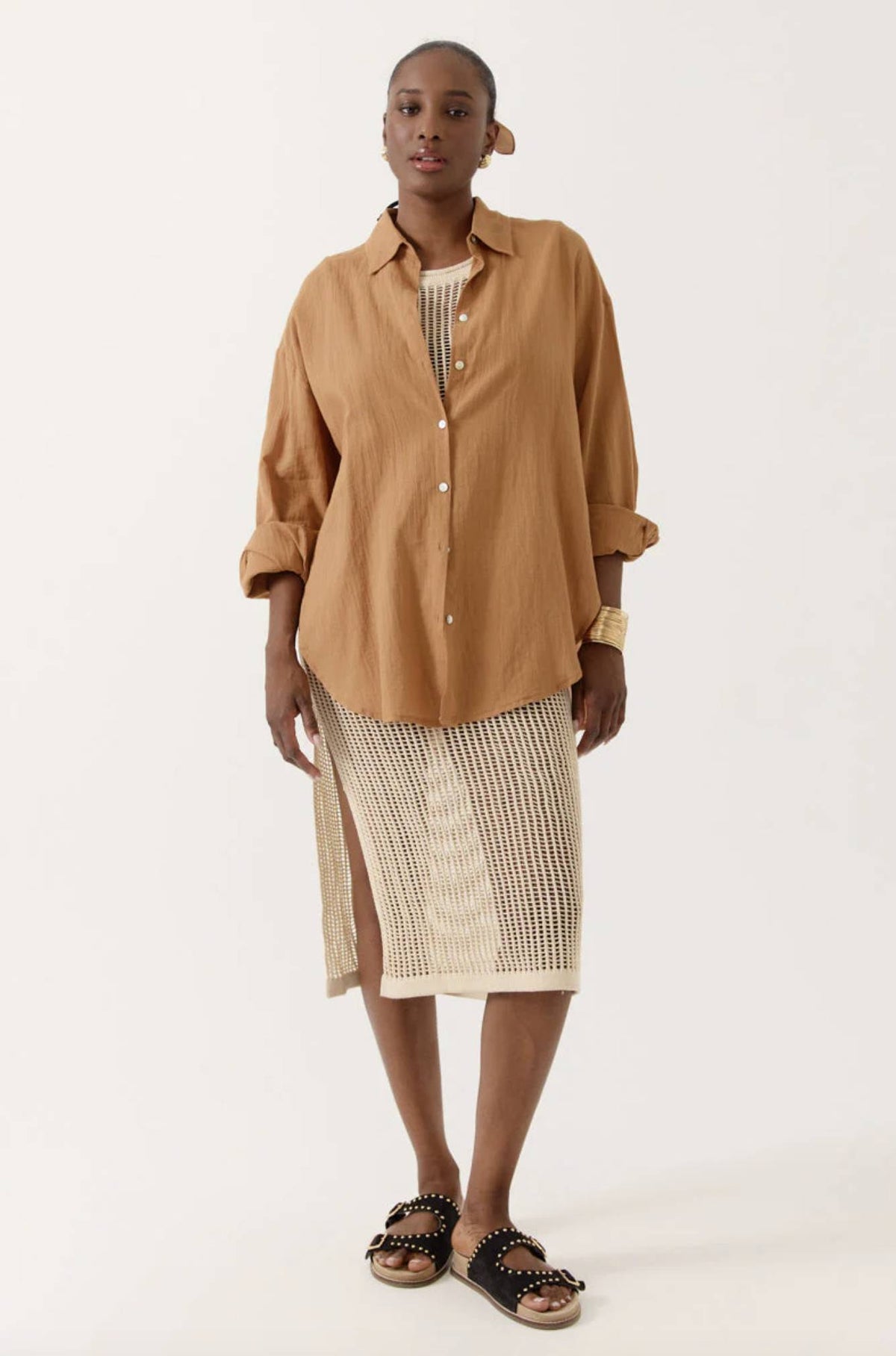 Camicia ARTLOVE YERINA - Caramel