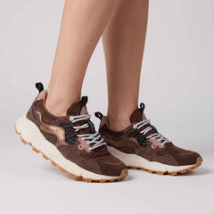 Sneaker FLOWER MOUNTAIN YAMANO 3 U - Brown/Bronze/Pink