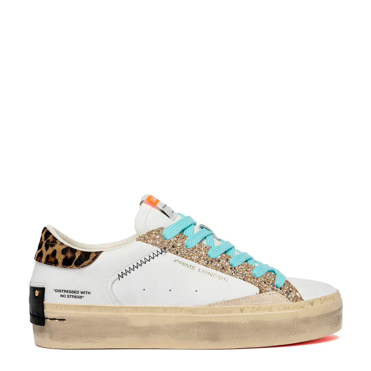 Sneaker CRIME LONDON 29053PP8 Distressed Platform - Tropical Gold