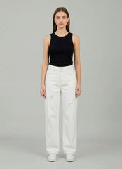 Jeans Boy Fit GSD Diana - Denim Bianco