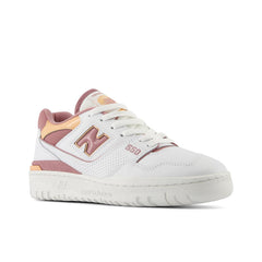 Sneaker NEW BALANCE W BB550EA - White/Rose/Orange