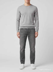 Jeans THE NIM CONNOR Man Carrot Fit - Mid Gray