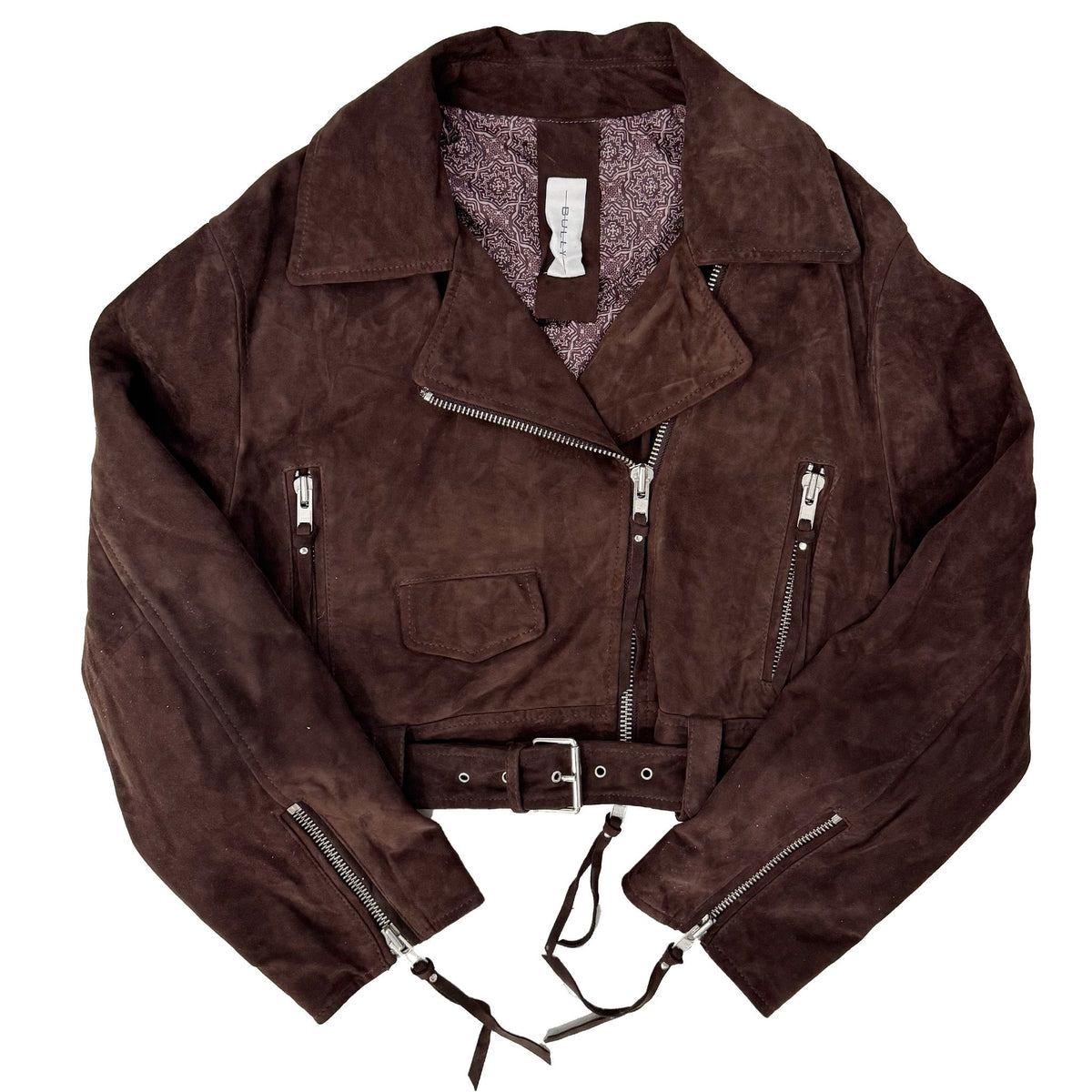 Chiodo BULLY 8736 Suede Leather - Fondente