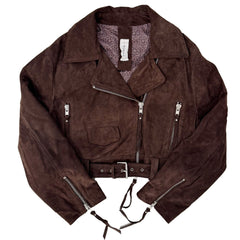 Chiodo BULLY 8736 Suede Leather - Fondente