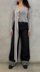 T-shirt Slim WOC Fatima - Ghiaccio