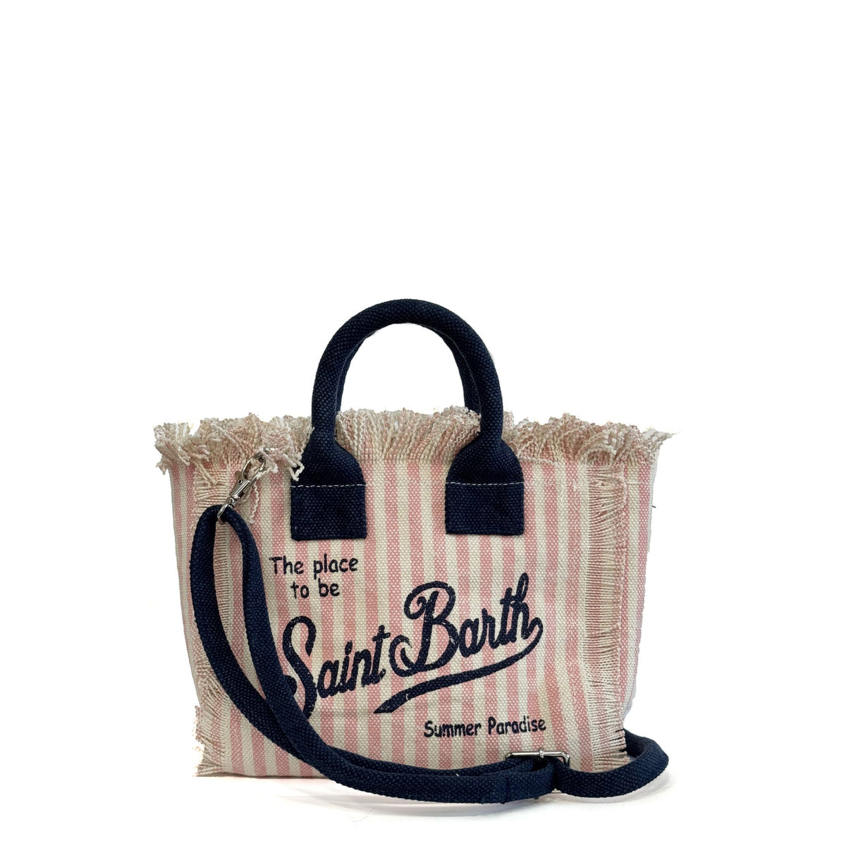 Borsa a mano SAINT BARTH VANITY MINI 03448L - Stripes Rosa