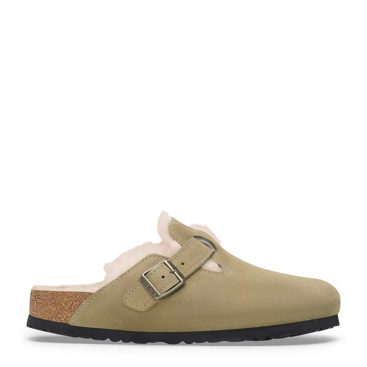 Ciabatta BIRKENSTOCK Boston Shearling 1028299 - Taupe