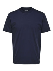 T-shirt SELECTED 16094143 - Navy