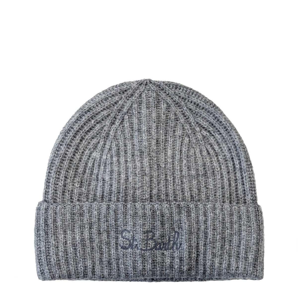 SAINT BARTH MOSS 00122G - WS 15M Gray Melange beanie